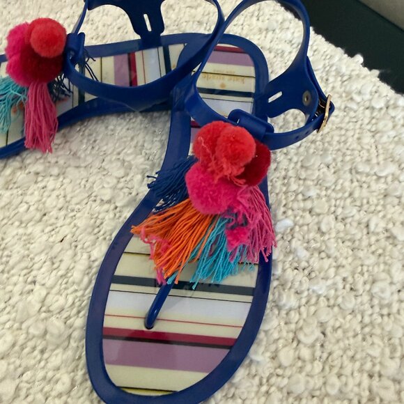 Kate Spade Jelly Tassle Sandals - Women's 6 - Picture 3 of 4